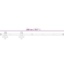 vidaXL Schuifdeur 70 x 210 cm Massief Grenenhout (Niet-Behandeld)
