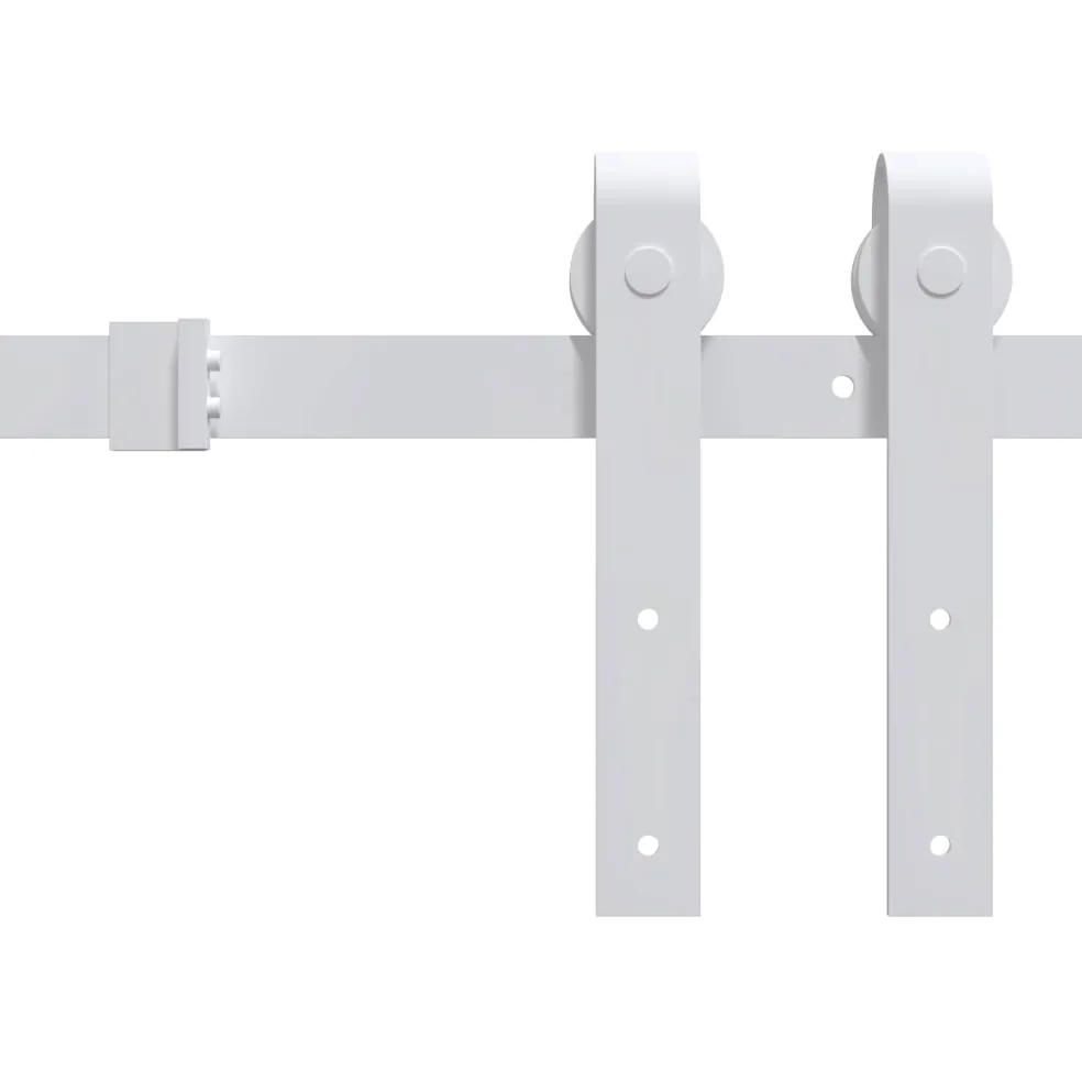vidaXL Schuifdeur 95 x 210 cm Massief Grenenhout (Niet-Behandeld)