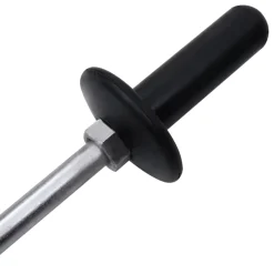 vidaXL Schuifhamer met haak 63 cm koolstofstaal