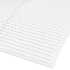vidaXL Schuimmatras hardheid H2 H3 80x200 cm wit