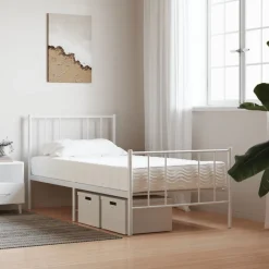 vidaXL Schuimmatras hardheid H2 H3 80x200 cm wit
