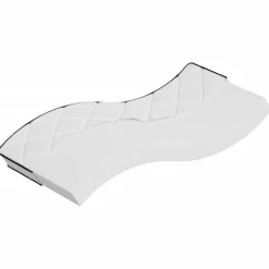 vidaXL Schuimmatras voor Kids Medium zacht 80 x 160 cm Wit