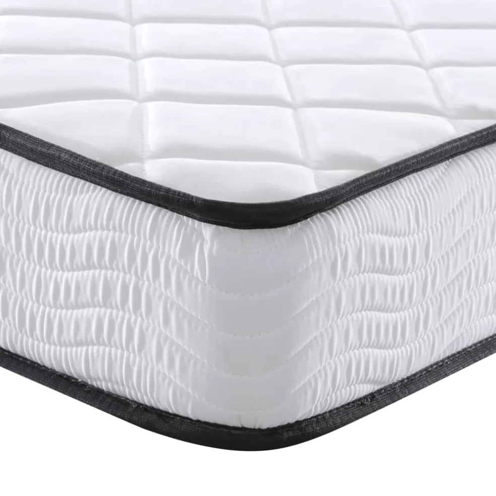 vidaXL Schuimmatras voor Kids Medium zacht 80 x 160 cm Wit