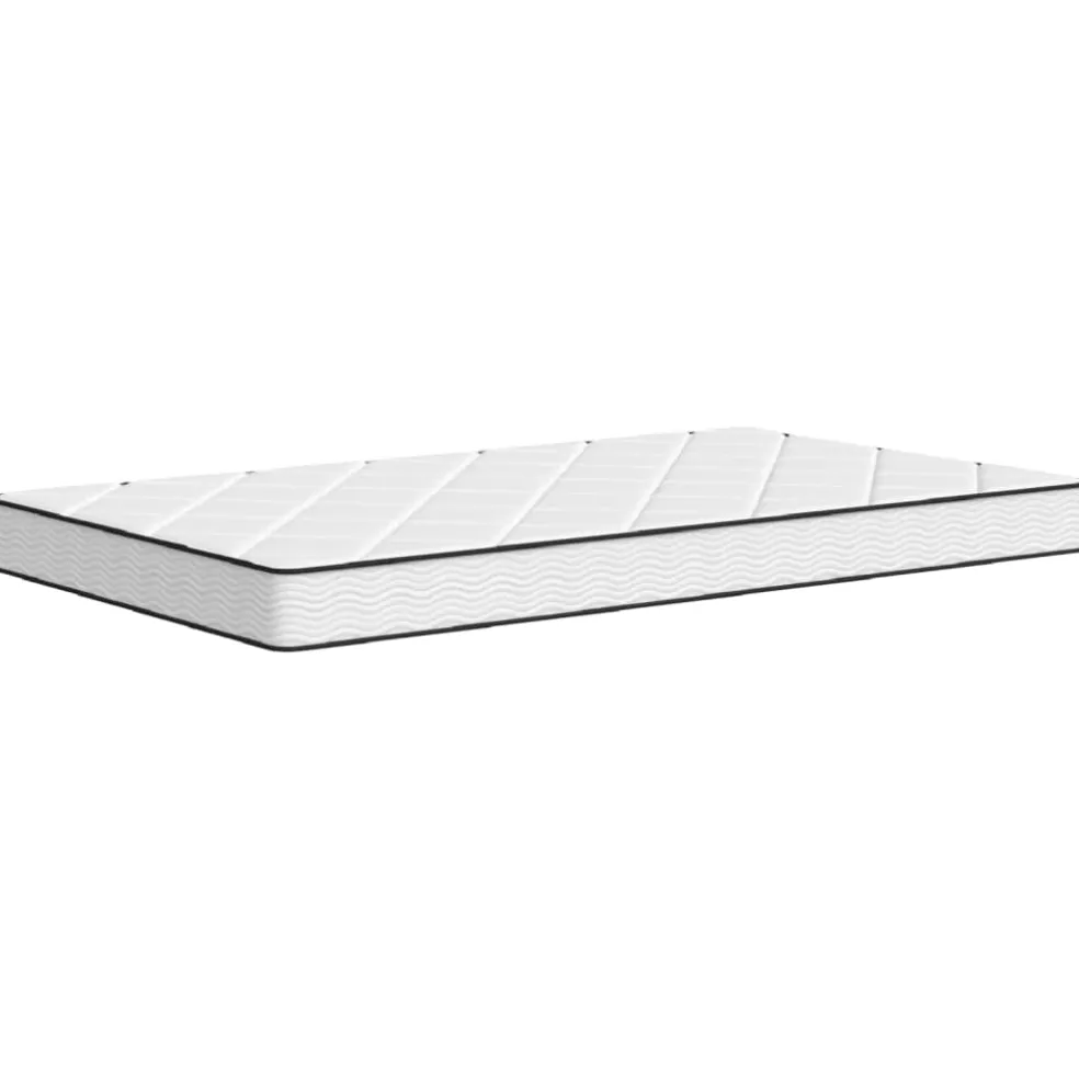 vidaXL Schuimmatras voor Kids Medium zacht 80 x 160 cm Wit