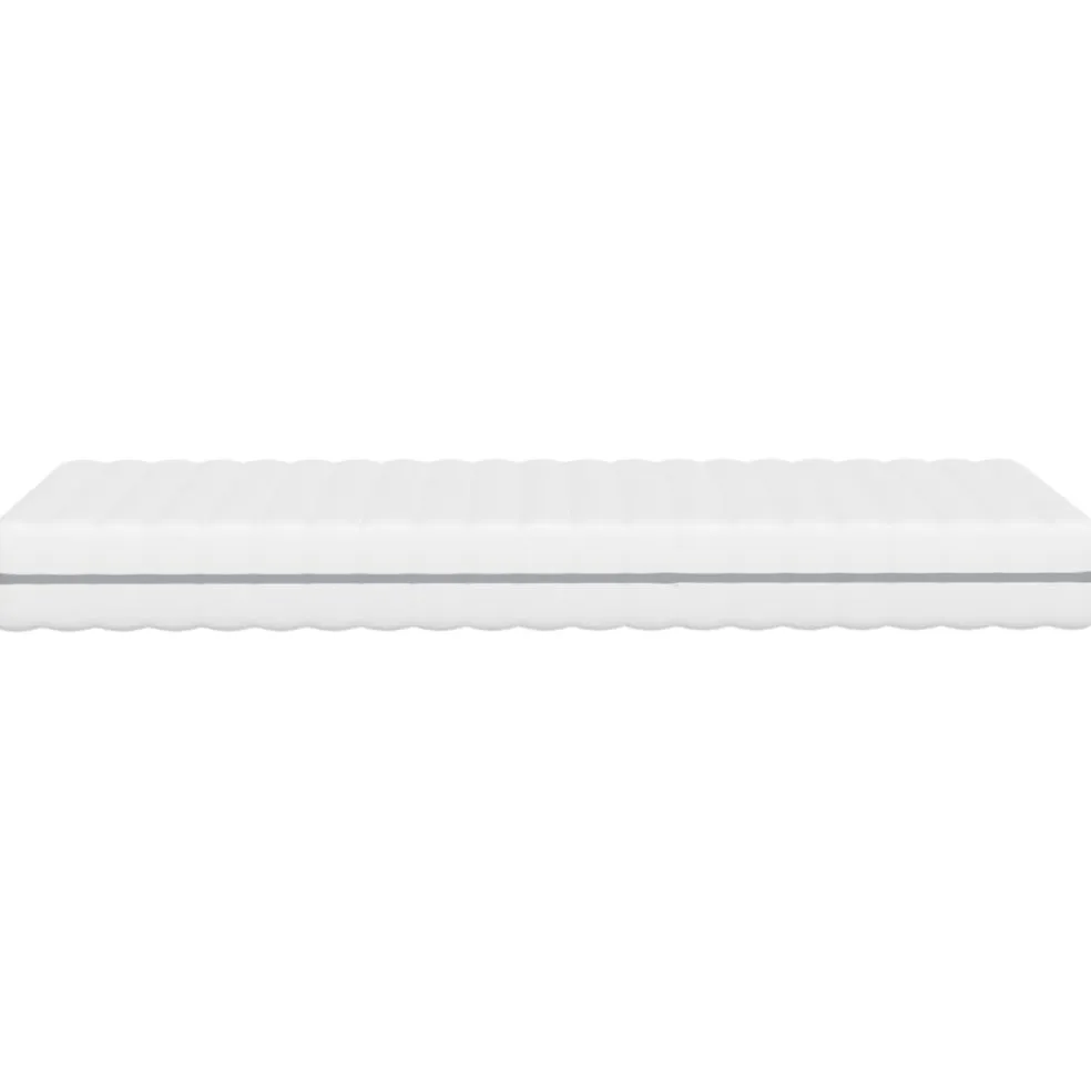 vidaXL Schuimmatras voor kinderen middelzacht 80x160 cm