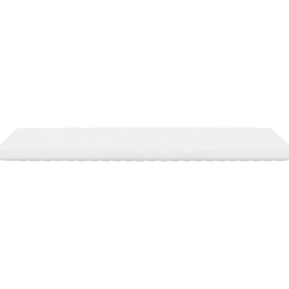 vidaXL Schuimmatras 7 zones hardheid 20 ILD 80x200 cm wit
