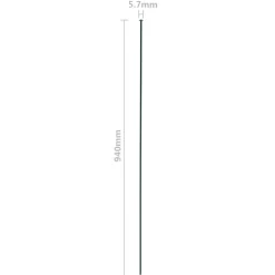 vidaXL Schuttingset 77,5x64 cm groen