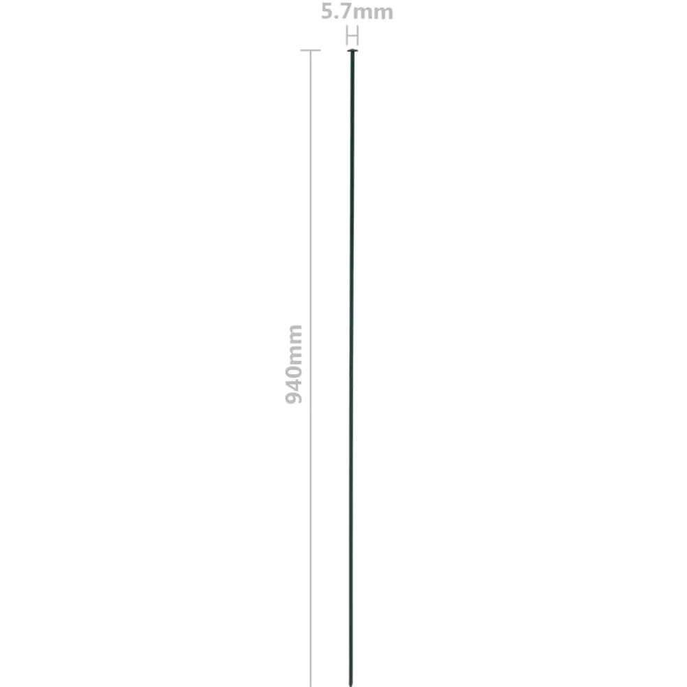 vidaXL Schuttingset 77,5x64 cm groen