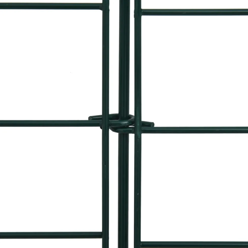 vidaXL Schuttingset 77,5x64 cm groen