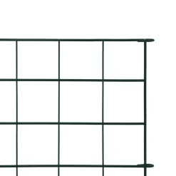 vidaXL Schuttingset 77,5x64 cm groen