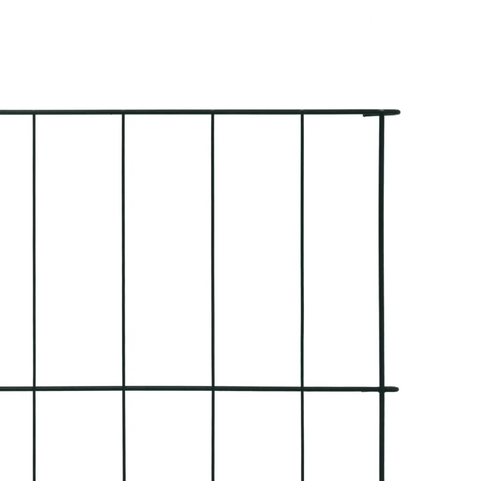 vidaXL Schuttingset 115x79 cm groen