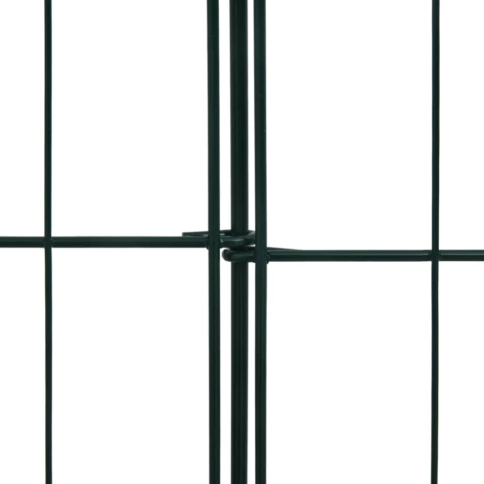 vidaXL Schuttingset 115x79 cm groen