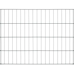 vidaXL Schuttingset 115x79 cm groen