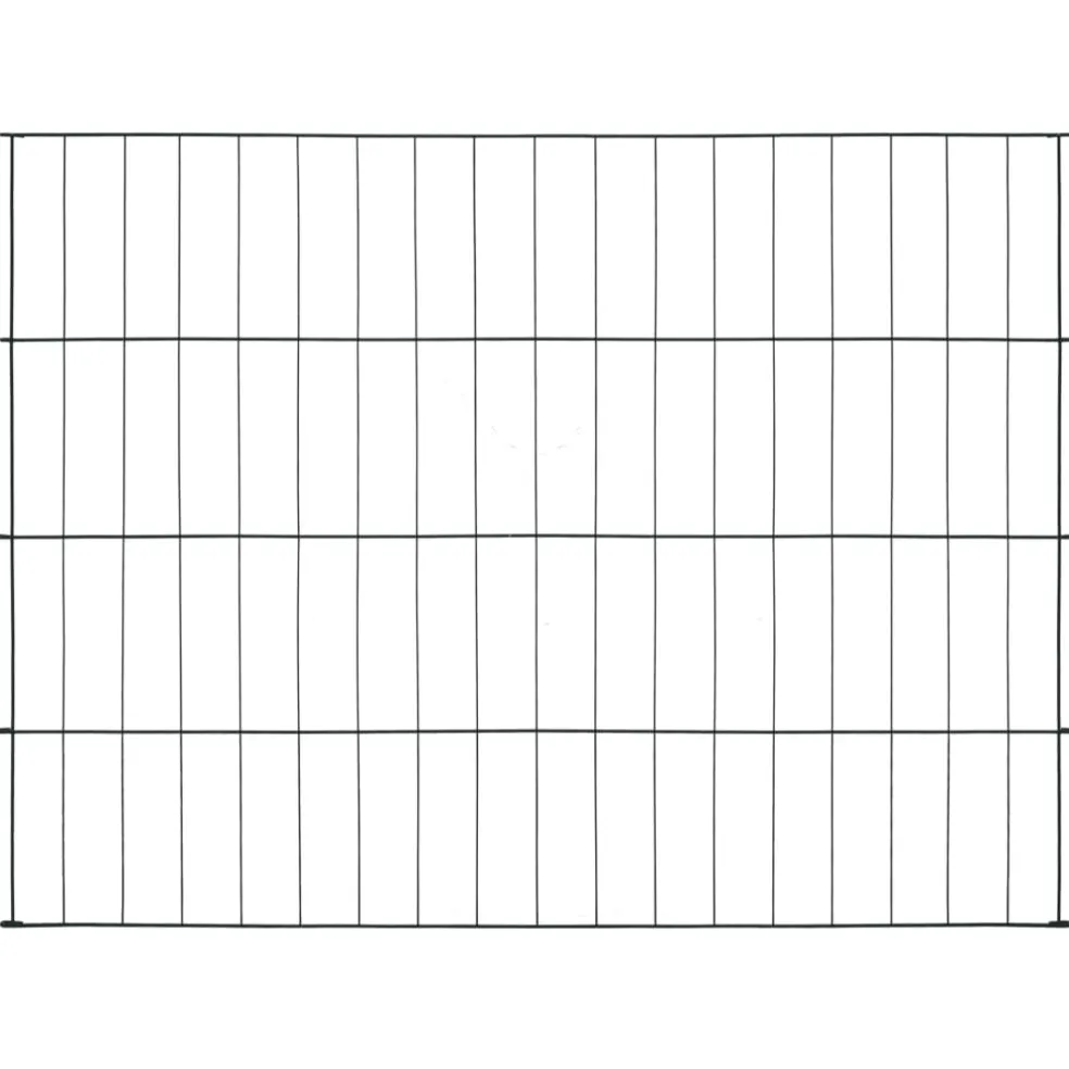 vidaXL Schuttingset 115x79 cm groen