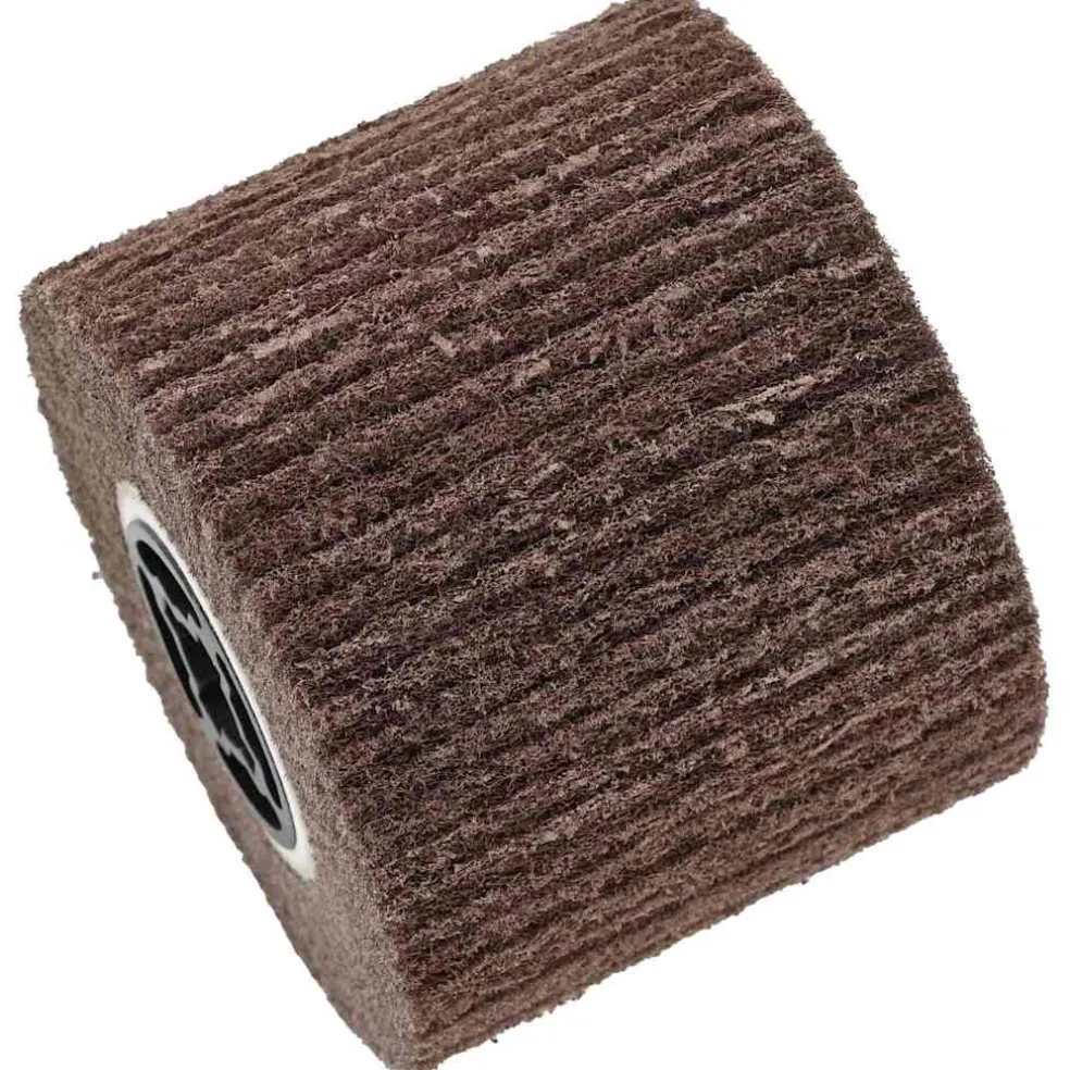 vidaXL Schuurrollen 3 st Bruin 12 x 12 x 10 cm Synthetische Vezel