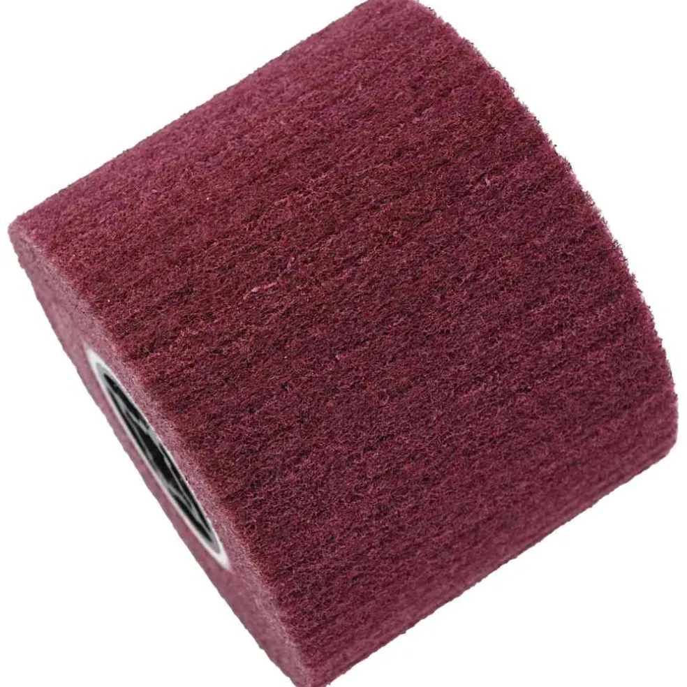 vidaXL Schuurrollen 3 st Rood 12 x 12 x 10 cm Synthetische Vezel