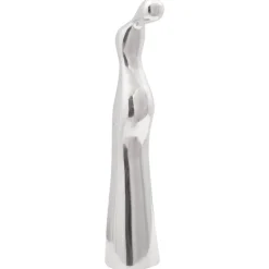 vidaXL sculptuur zilver 10 x 16 x 49 cm Aluminium