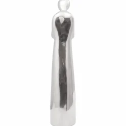 vidaXL sculptuur zilver 26 x 26 x 110 cm Aluminium