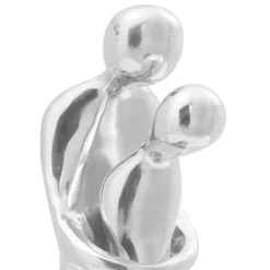 vidaXL sculptuur zilver 26 x 26 x 110 cm Aluminium