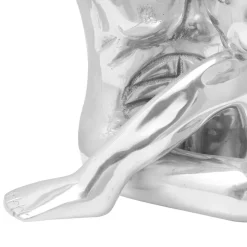 vidaXL sculptuur Zilver 91,5 x 32 x 33 cm Aluminium