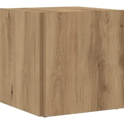 vidaXL Side Table 33 x 33 x 34 cm Engineered wood Artisanaal eiken