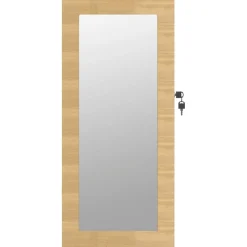vidaXL Sieradenkast met spiegel wandgemonteerd 30x8,5x67 cm