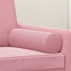 vidaXL Sierkussens 2 st 15x50 cm fluweel roze