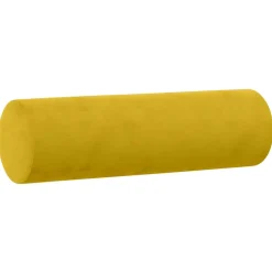 vidaXL Sierkussens 2 st 15x50 cm fluweel geel