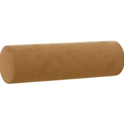 vidaXL Sierkussens 2 st 15x50 cm fluweel bruin