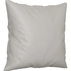 vidaXL Sierkussens 2 st 40x40 cm microvezelstof lichtgrijs