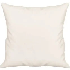 vidaXL Sierkussens 2 st 40x40 cm microvezelstof beige