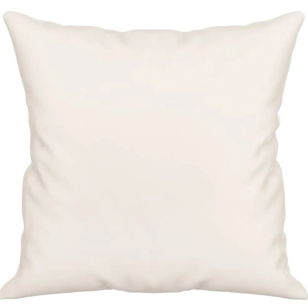 vidaXL Sierkussens 2 st 40x40 cm microvezelstof beige
