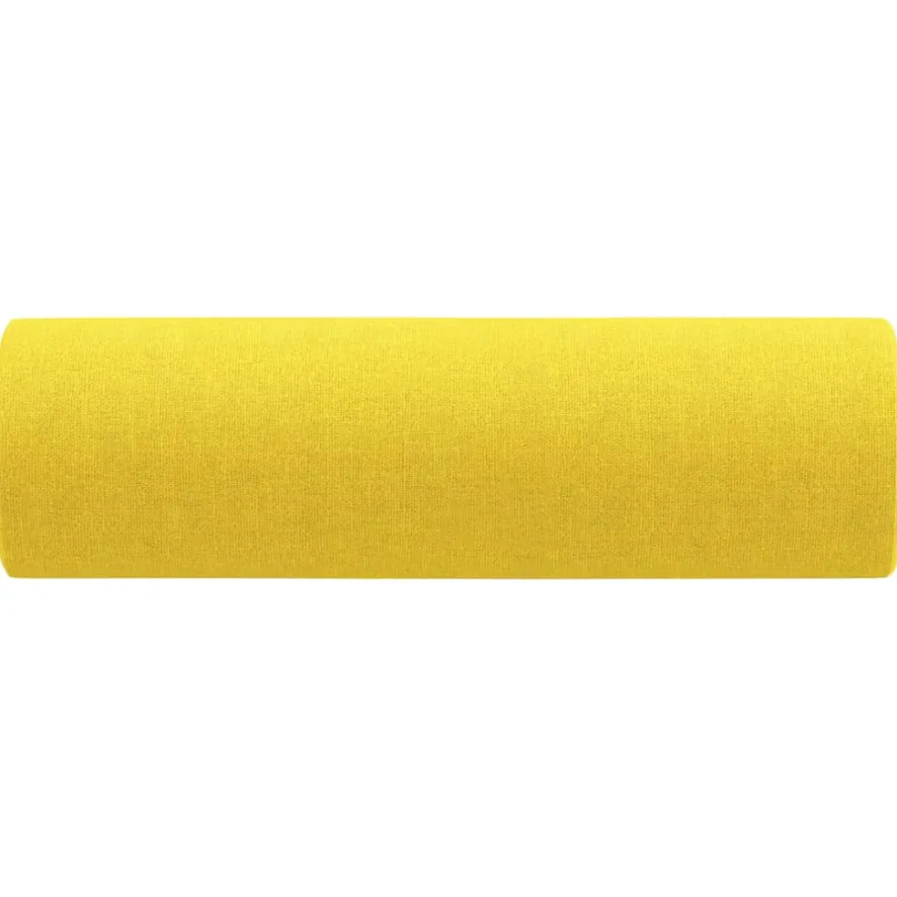 vidaXL Sierkussens 2 st 15x50 cm stof lichtgeel