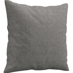 vidaXL Sierkussens 2 st 40x40 cm stof donkergrijs