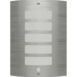 vidaXL Sierlijke RVS wandlamp met bewegingssensor