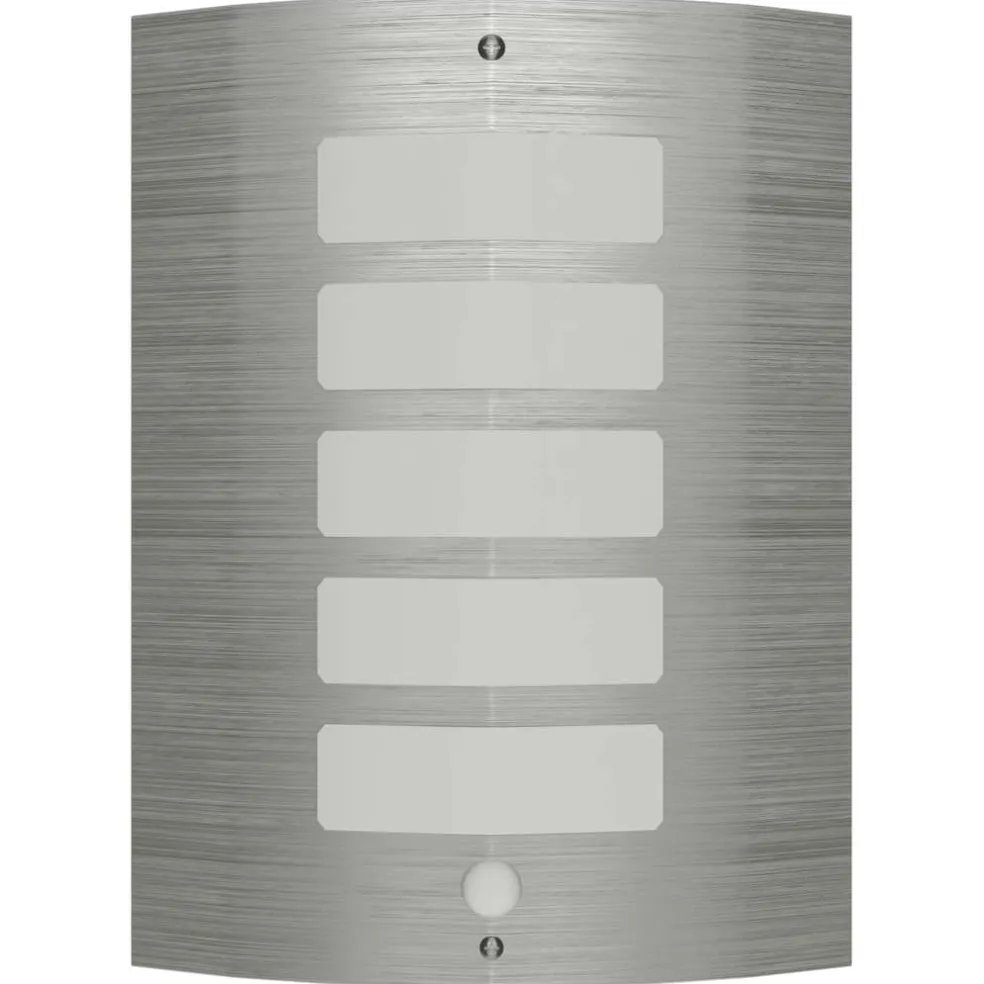 vidaXL Sierlijke RVS wandlamp met bewegingssensor