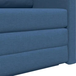 vidaXL Slaapbank Blauw 124 x 71 x 78 cm Stof