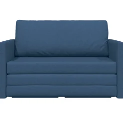 vidaXL Slaapbank Blauw 124 x 71 x 78 cm Stof