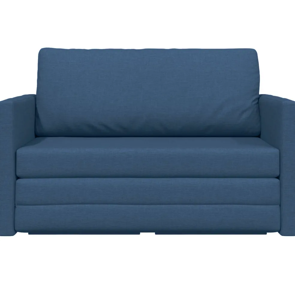 vidaXL Slaapbank Blauw 124 x 71 x 78 cm Stof