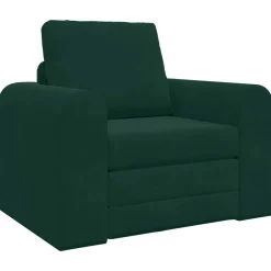 vidaXL Slaapbank Donkergroen 98 x 71 x 83 cm Fluweel