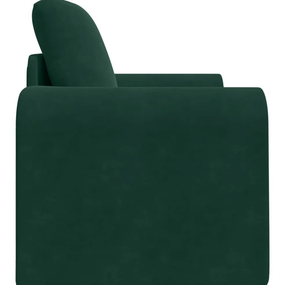 vidaXL Slaapbank Donkergroen 98 x 71 x 83 cm Fluweel