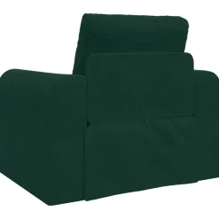 vidaXL Slaapbank Donkergroen 98 x 71 x 83 cm Fluweel