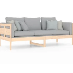 vidaXL Slaapbank massief grenenhout 80x200 cm