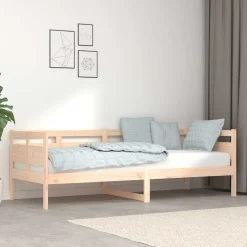 vidaXL Slaapbank massief grenenhout 80x200 cm