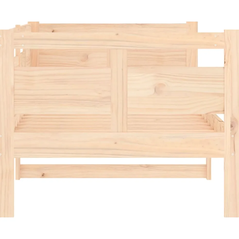vidaXL Slaapbank massief grenenhout 80x200 cm