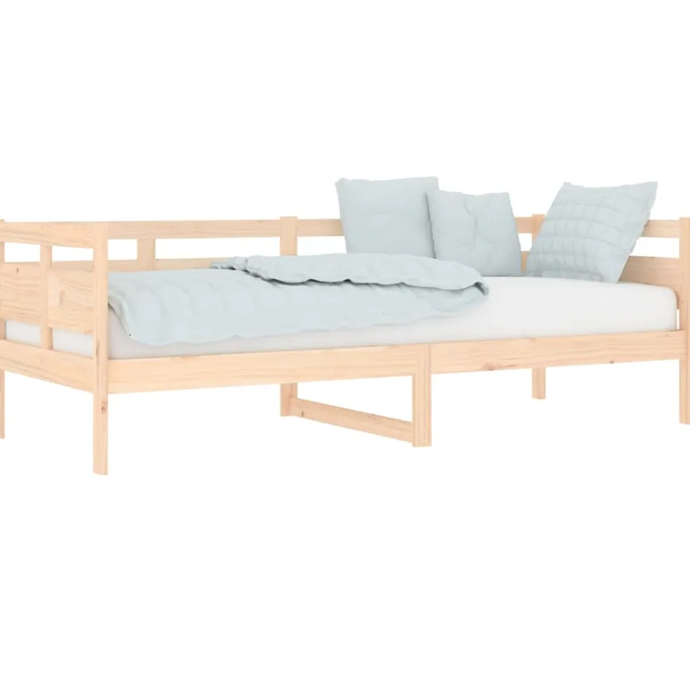 vidaXL Slaapbank massief grenenhout 80x200 cm