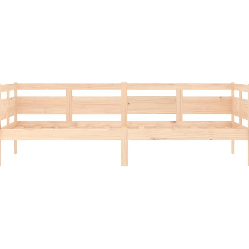 vidaXL Slaapbank massief grenenhout 80x200 cm