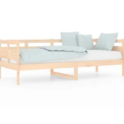 vidaXL Slaapbank massief grenenhout 80x200 cm