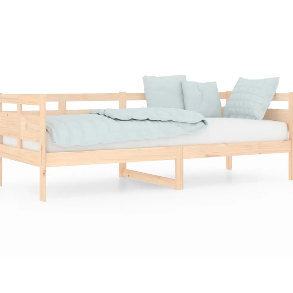 vidaXL Slaapbank massief grenenhout 80x200 cm