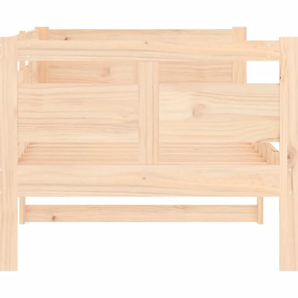 vidaXL Slaapbank massief grenenhout 80x200 cm